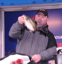 Paul Palmer had the biggest limit on day three among co-anglers.