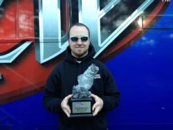 Co-angler Josh Tittle of Warren, Ark., won the March 2 Arkie Division event on Lake Ouachita with 11 pounds, 4 ounces for four bass. For his efforts, Tittle captured over $1,700 in tournament winnings. 