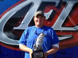 Co-angler Randall Gilmore of Brandon, Miss., won the April 20 Mississippi Division contest on Ross Barnett after catching a limit worth 16 pounds, 7 ounces. Gilmore took home a check worth more than $2,000 for his title. 