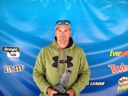 Co-angler Chris Tarpley of Mufreesboro, Tenn., won the April 20 Music City Division event on Center Hill with 15 pounds, 15 ounces making up his five-bass limit. For his efforts, Tarpley was awarded over $1,200 in prize money. 