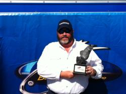 Co-angler Greg Ray of Bandy, Va., won the April 20 Volunteer Division event on South Holston with a 16-pound, 6-ounce limit. Ray earned himself a check worth over $1,800 for his victory. 