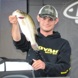 Jordan Lee of Auburn, Ala., finished fourth with a three-day total of 54 pounds, 8 ounces.