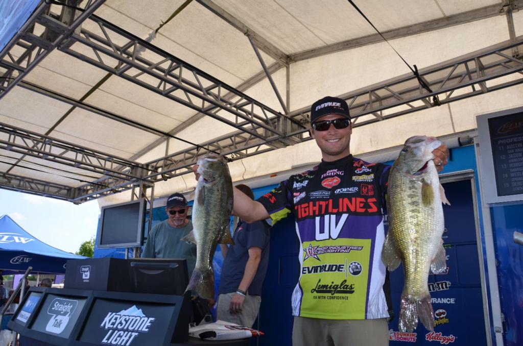 Image for Lucas grabs lead at Walmart FLW Tour at Lake Eufaula presented by Straight Talk Wireless