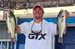 Co-angler Anthony Goggins of Auburn, Ala., took home a runner-up finish with a total catch of 41 pounds, 6 ounces.