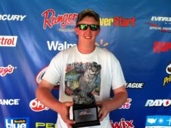 Co-angler Chris Jackson of Marshall, Va., won the June 15 Shenandoah Division event on the Potomac River with a 13-pound, 12-ounce limit. Jackson took home a check worth nearly $2,200 for his victory. 