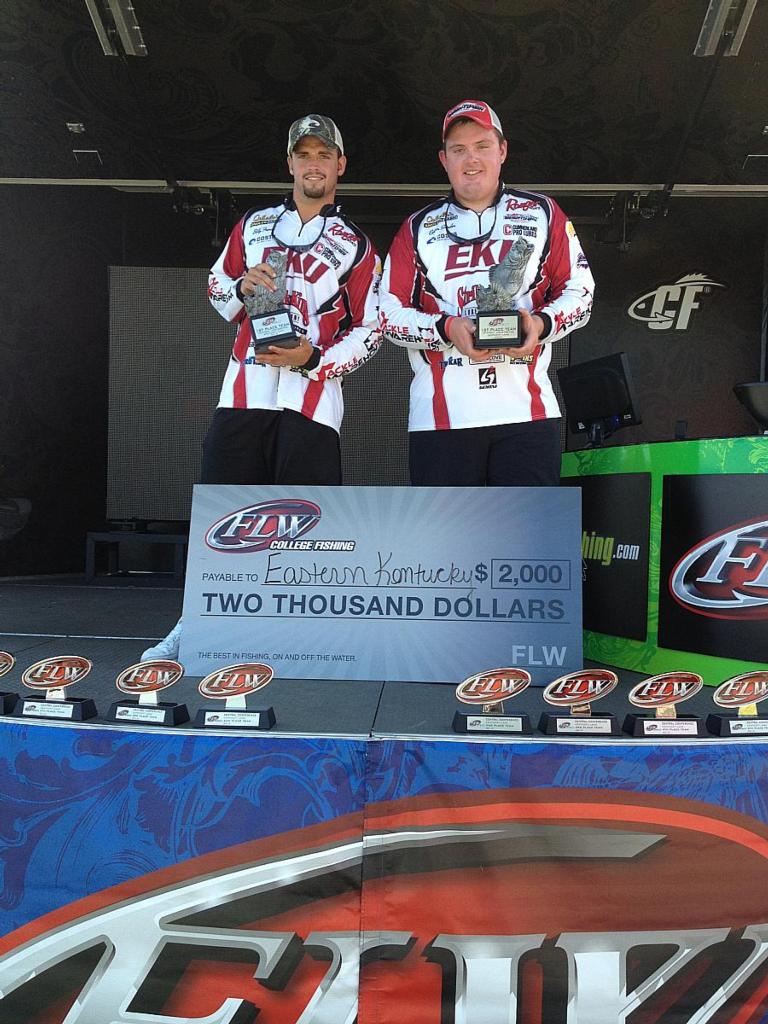 Image for Eastern Kentucky University Wins FLW College Fishing Central Conference Event On Kentucky Lake