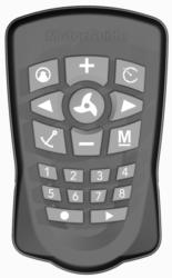 MotorGuide Pinpoint remote.