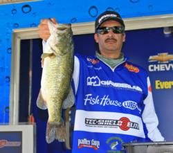 Fourth-place pro Larry Kempler said he struggled with inconsistency all day. 