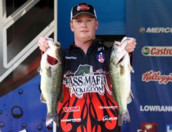In second place on the Boater side Shawn Gordon, of Russellvill, Ark. bagged 18-12.