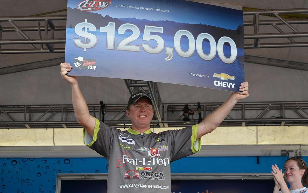 Image for Rookie Martin Wins Walmart FLW Tour At Lake Chickamauga Presented By Chevy
