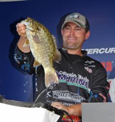 Fourth-place pro  Joseph Wood caught the heaviest bag of day three - 17-2.