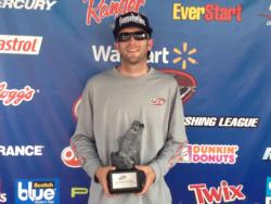 Co-angler Lawrence Aucoin of Durham, N.C., won the North Carolina Division Super Tournament on High Rock Lake held Sept. 7-8 with a two-day total weight of 24 pounds, 5 ounces. He was awarded nearly $2,600 for his efforts.