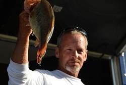 Fishing in his first-ever EverStart Series event, local pro Charles Harvey of North East, Md., managed to parlay a 40-pound, 14-ounce catch into a fourth-place finish.