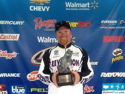 Co-angler Mark Goetsch of Gibralter, Mich., won the Sept. 14-15 Michigan Division Super Tournament on the Detroit River with a two-day total weight of 35 pounds, 4 ounces. Goetsch took home over $2,100 for his victory.