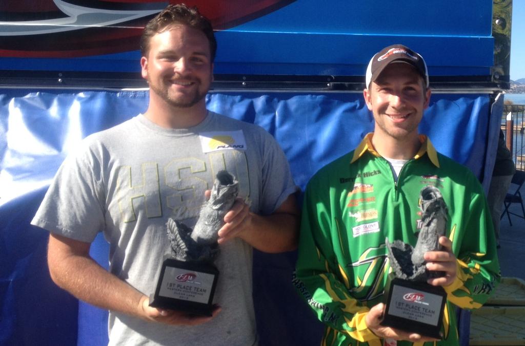 Image for Humboldt State University wins FLW College Fishing event on Clear Lake