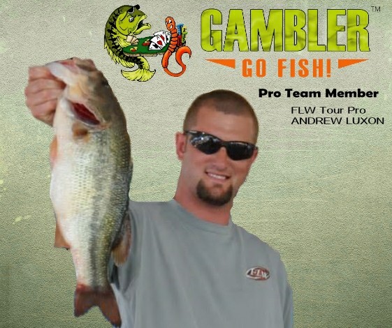 Image for Luxon signs with Gambler Lures pro team