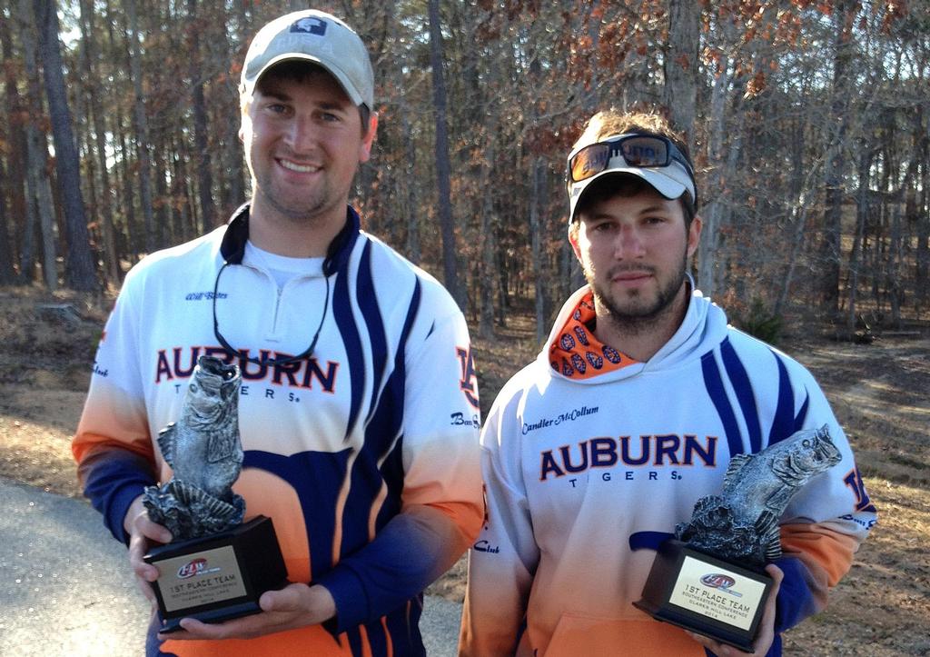 Image for Auburn University wins FLW College Fishing event on Clarks Hill