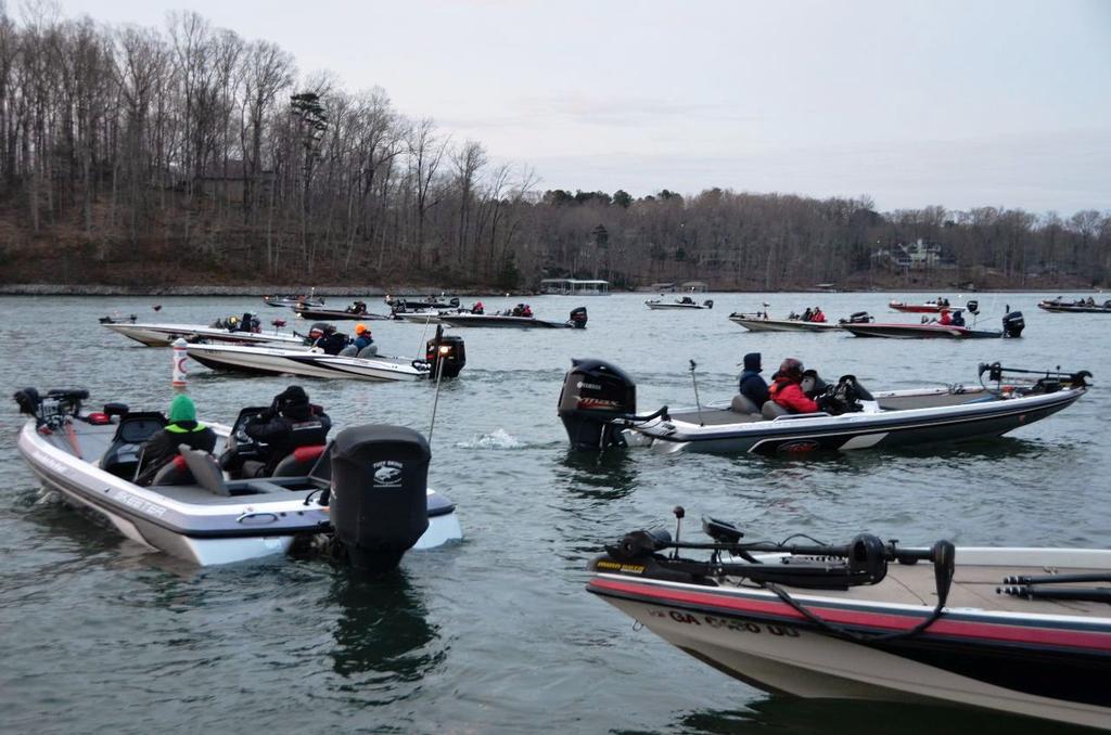 Image for 2014 FLW College Fishing National Championship under way