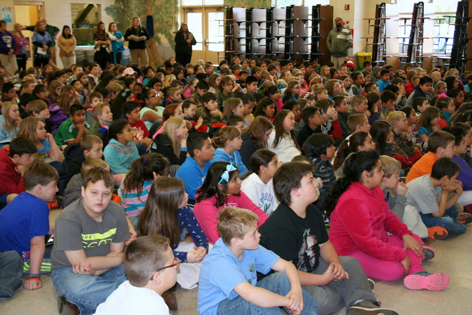 Image for FLW Tour pros visit area schools during Lake Hartwell tour stop