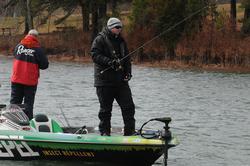 Repel pro Cody Meyer drop-shots his way to 8th place on day two.