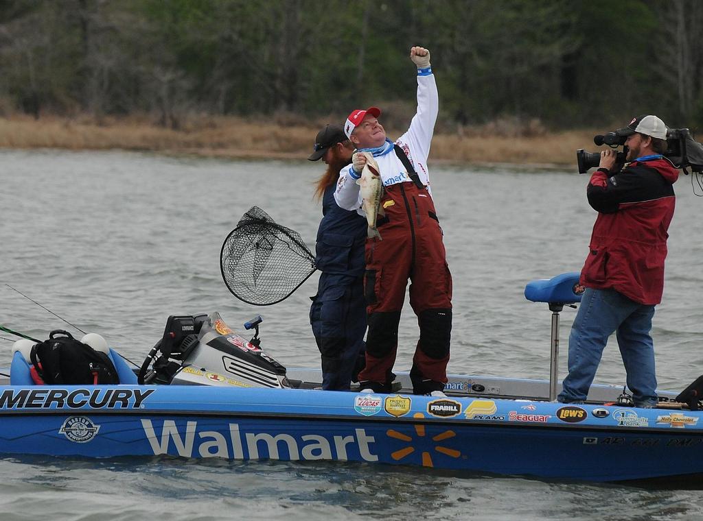 Image for Rose adds to lead at Walmart FLW Tour Event on Sam Rayburn Reservoir presented by Chevy