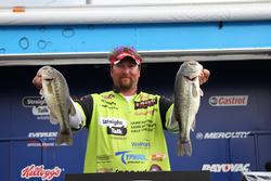 Moving baits were the ticket for fourth-place pro Koby Kreiger.