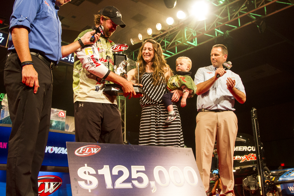 Image for Arey Wins Walmart FLW Tour Event On Beaver Lake Presented By Rayovac