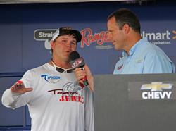 Fourth-place co-angler John Bedingfield remained in the top-5 all three days.