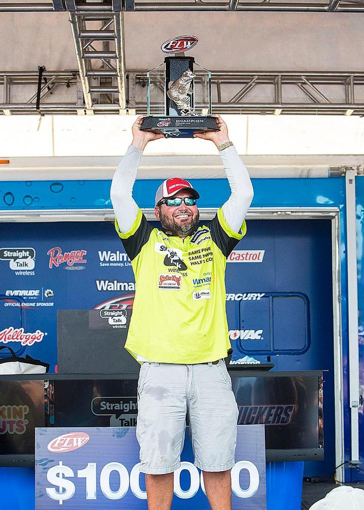 Image for Hackney Wins Walmart FLW Tour Event On Pickwick Lake Presented By Straight Talk Wireless