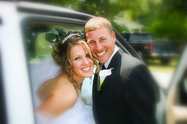 Allison and Bryan Thrift tied the knot on July 21, 2007.