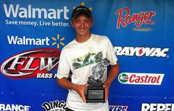 Co-angler Dayton Taylor of Beebe, Ark., won the June 21 Arkie Division event on Lake Dardanelle with a 17-pound, 1-ounce limit to earn a payday worth over $1,800.