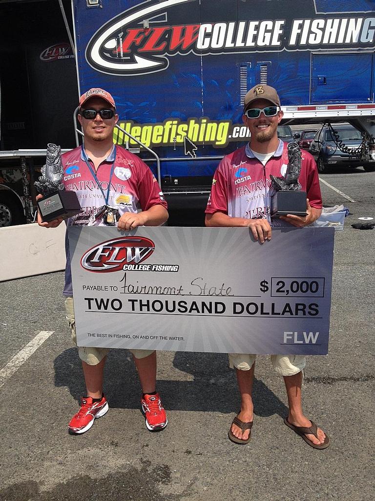 Image for Fairmont State University Wins FLW College Fishing Northern Conference Event On Chesapeake Bay