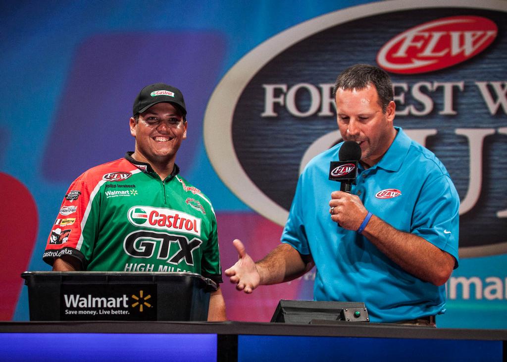 Image for Jarabeck Takes Lead At Professional Bass Fishing’s Forrest Wood Cup Presented By Walmart