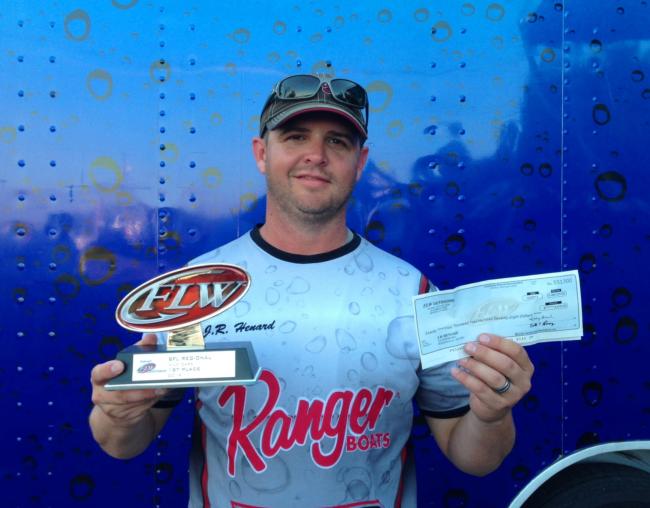 J.R. Henard of Rogersville, Tenn., won the Oct. 24-25  BFL Chevy Wild Card event on Kentucky/Barkley lakes with a two-day total weight of 42 pounds, 5 ounces. For his efforts, Henard earned a $4,478 payday.