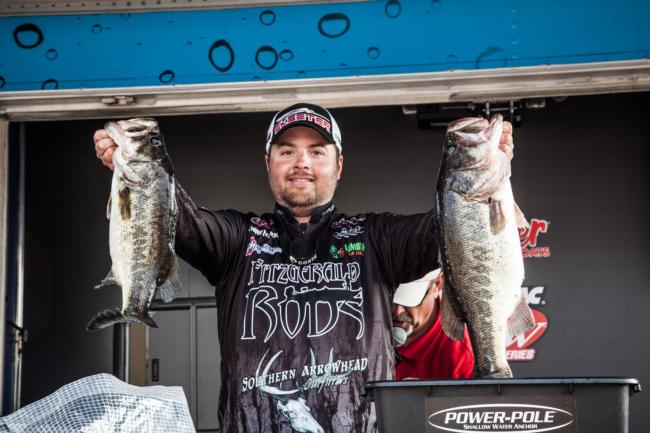 Trevor Fitzgerald is among a group of five Floridians who currently hold the top six spots on day one at Lake Okeechobee. He caught 24-1.