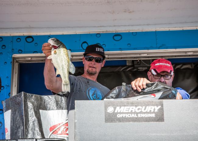 Mark Williams finished his first Rayovac event with a top-10 finish thanks to a 38-pound total weight for the week.