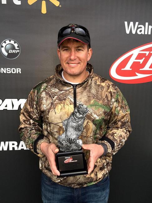 Will Barnes of Headland, Ala., won the Feb. 28 Bama Division event on Lake Eufaula with a 22-pound, 7-ounce limit which earned him a nearly $5,000 check.