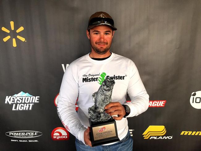 Gary Caruso of Baton Rouge, La., won the Feb. 28 Cowboy Division event on Sam Rayburn with just four bass weighing 19 pounds, 6 ounces. For his efforts, Caruso walked away with over $5,200 in prize money.
