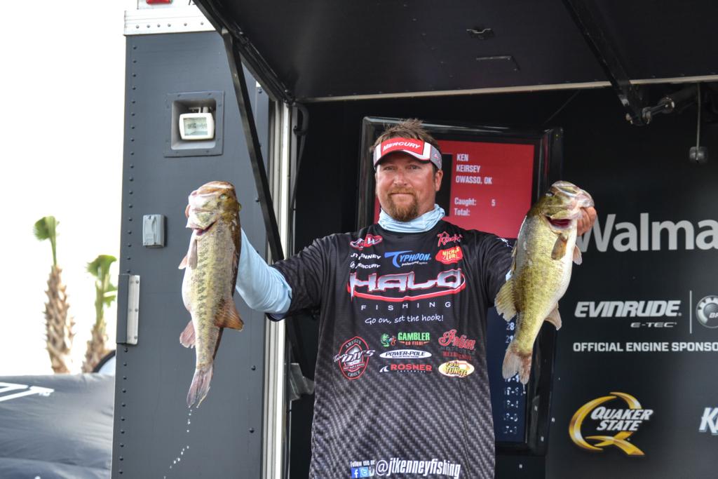 Image for Kenney Leads Day One Of Walmart FLW Tour Event On Lake Toho Presented By Mercury