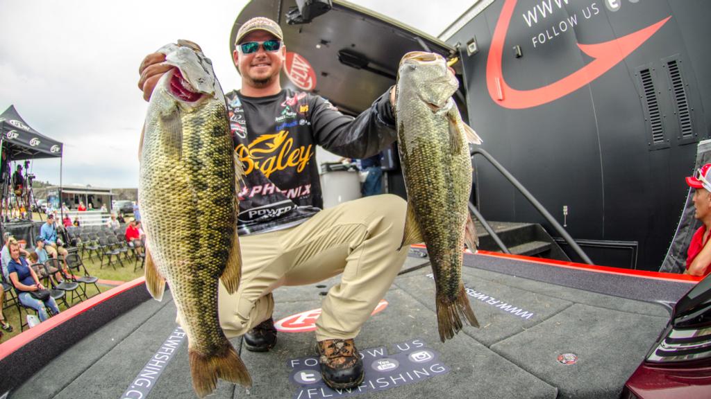 Image for Benton Leads Day One Of Walmart FLW Tour Event On Lewis Smith Lake Presented By Evinrude