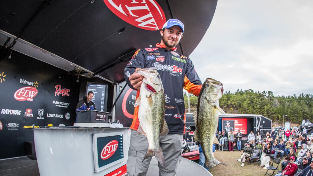 Image for Birge Leads Pros Into Final Day Of Walmart Flw Tour On Lewis Smith Lake Presented By Evinrude