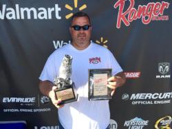 Co-angler Rick Dawes III of Coweta, Okla., won the March 28 Okie Division event on the Arkansas River with an 18-pound, 9-ounce limit to claim a $3,000 payday.