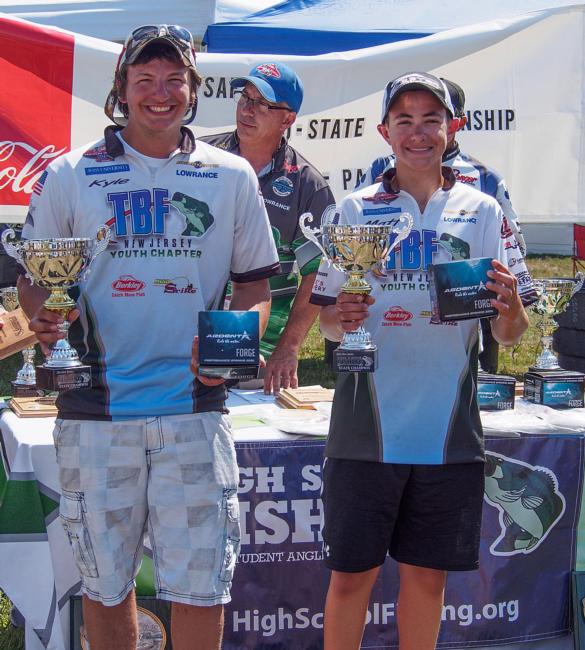 Kyle Harnack and Matt Christopulos claimed top honors at the 2014 New Jersey state championship.