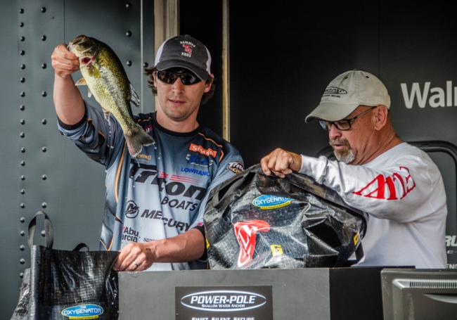 Brandon Perkins rounds out the top 10 with 50 pounds, 9 ounces total for the week.