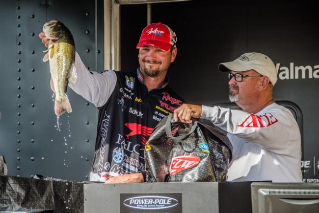 Local favorite Jason Christie cracked another top 10 on Grand Lake with his fifth-place showing.