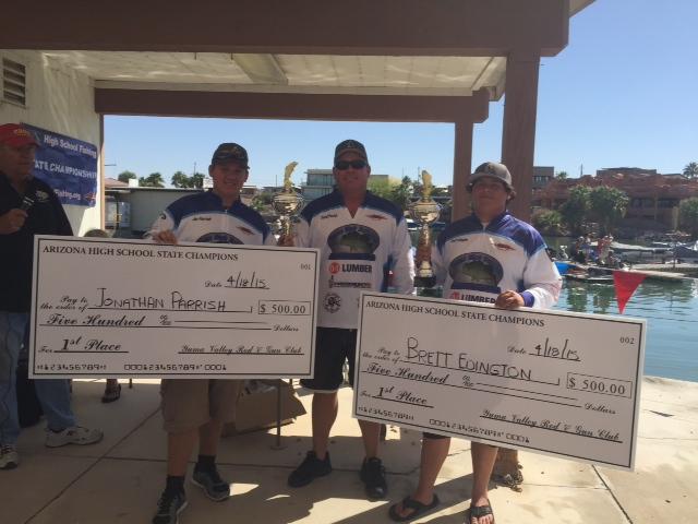 Image for Yuma High School Wins Arizona State High School Fishing Championship On Martinez Lake