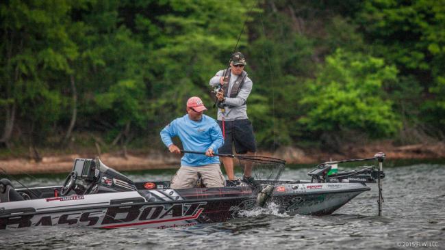 Brandon Hunter was arguably the most consistent pro this week, but the big bags from Redington and Haynes pushed him down to third. 