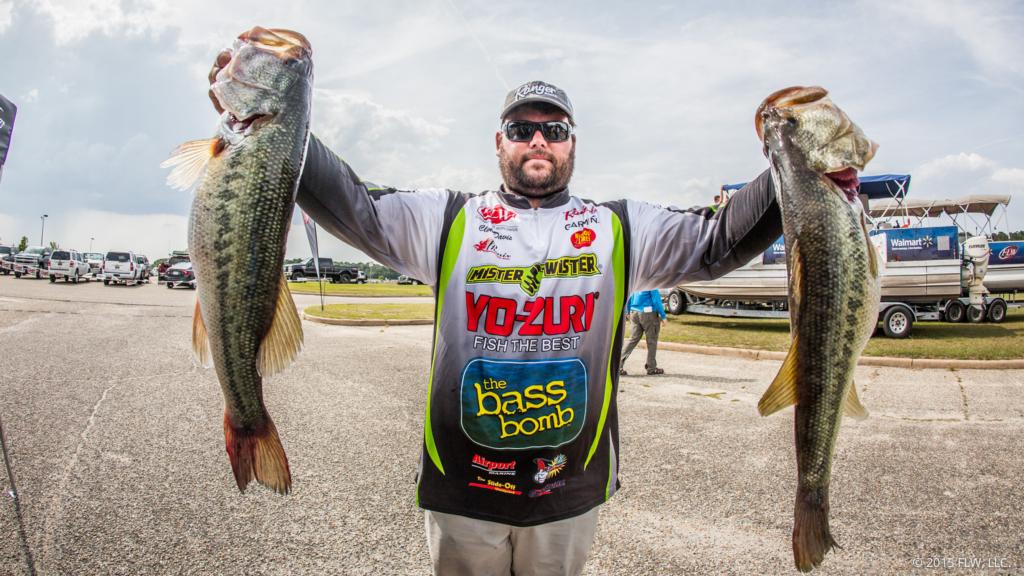 Image for Davis Leads Day One Of Walmart FLW Tour On Lake Eufaula Presented By Quaker State