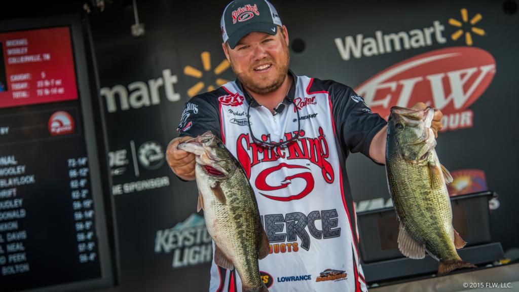 Image for Wooley Extends Lead On Day Three Of Walmart FLW Tour On Lake Chickamauga Presented By Igloo Coolers