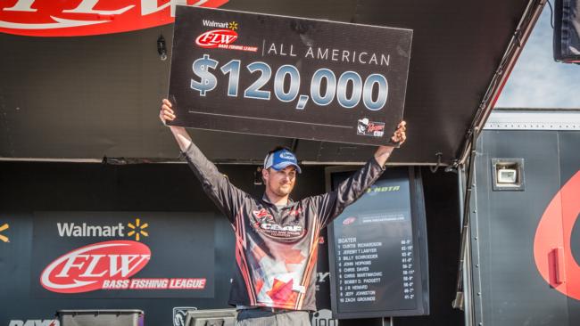 Curtis Richardson is the winner of the 2015 BFL All-American. 